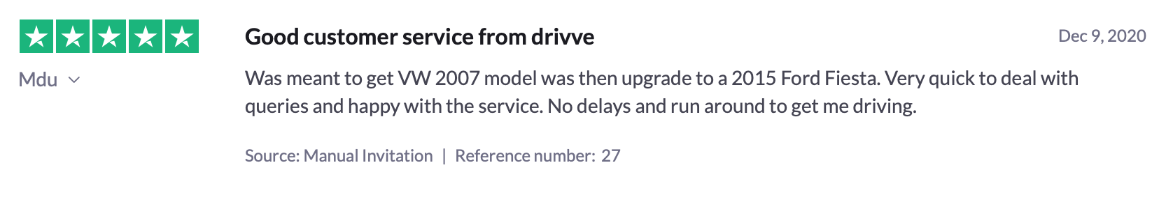 trustpilot customer rating